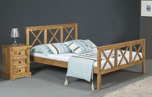 Salvador 4'6" Bed High Foot End