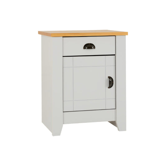 Ludlow 1 Drawer 1 Door Bedside Cabinet