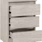 Malvern 3 Drawer Bedside