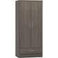 Nevada 2 Door 1 Drawer Wardrobe