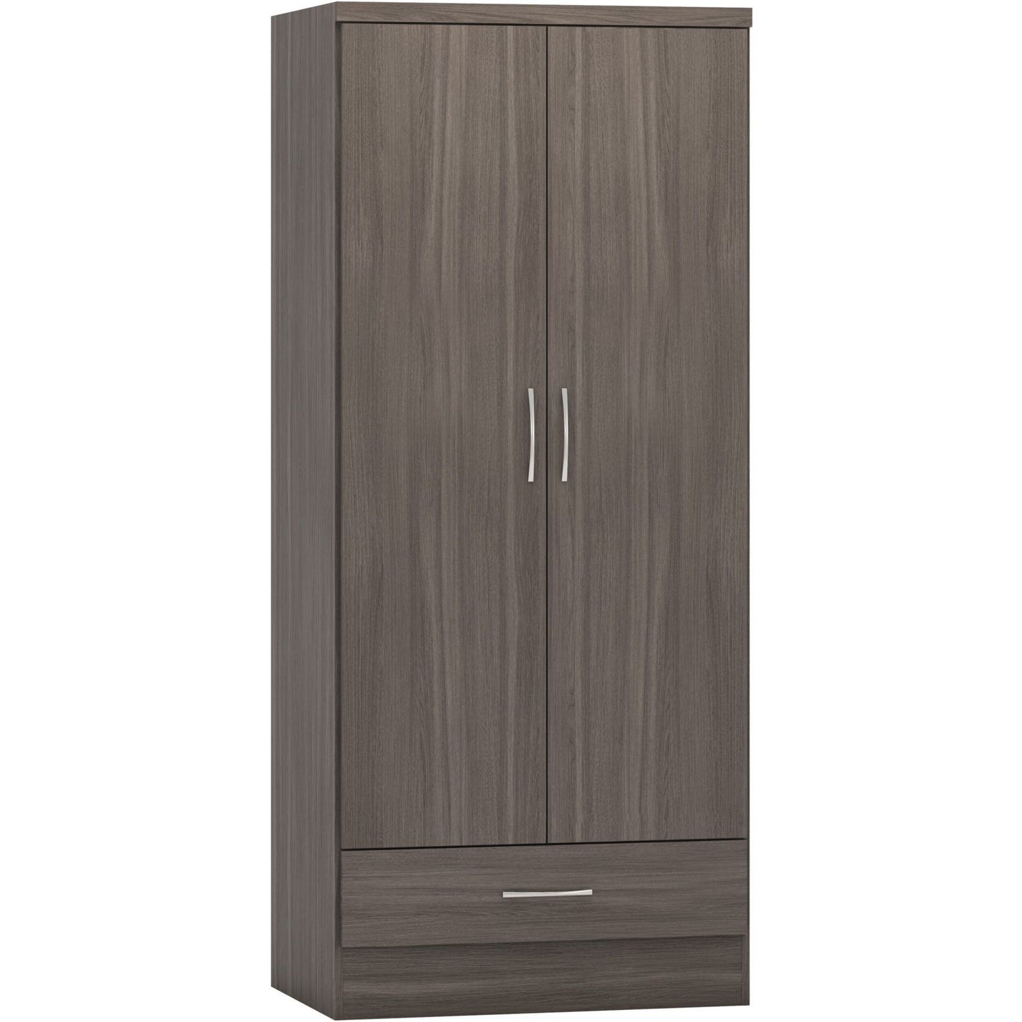 Nevada 2 Door 1 Drawer Wardrobe