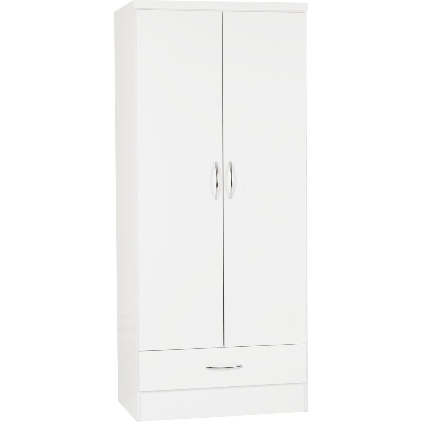 Nevada 2 Door 1 Drawer Wardrobe