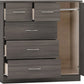 Nevada 5 Drawer Low Wardrobe