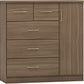 Nevada 5 Drawer Low Wardrobe