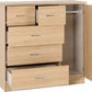 Nevada 5 Drawer Low Wardrobe