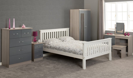 Monaco 5' Bed High Foot End