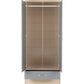 Nevada Mirrored 2 Door 1 Drawer Wardrobe