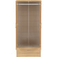 Nevada Mirrored 2 Door 1 Drawer Wardrobe