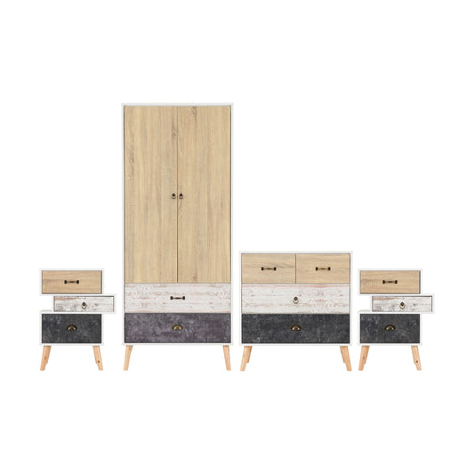 Nordic Wardrobe Bedroom Set