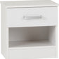 Polar 1 Drawer Bedside