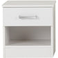 Polar 1 Drawer Bedside