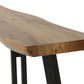 Quebec Wave Edge Console Table