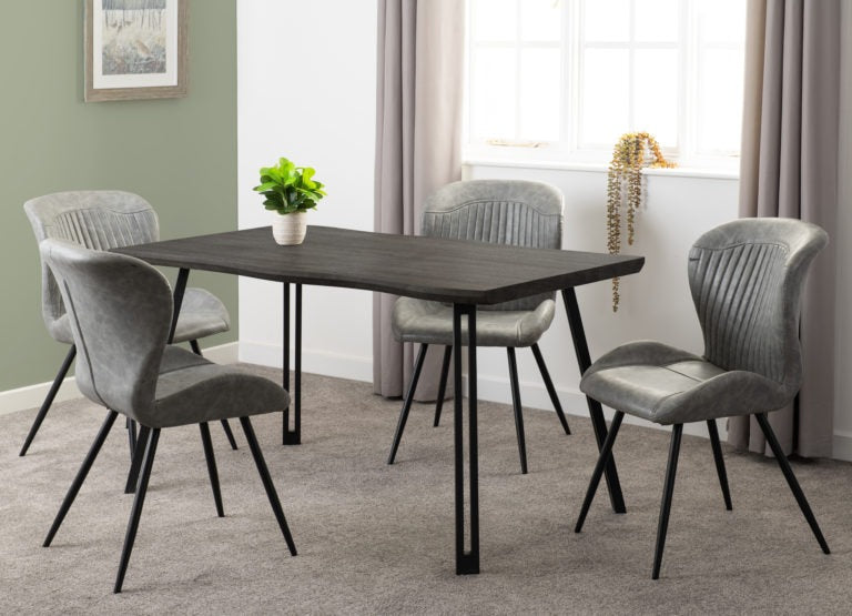 Quebec Wave Edge Dining Set