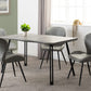 Quebec Wave Edge Dining Set