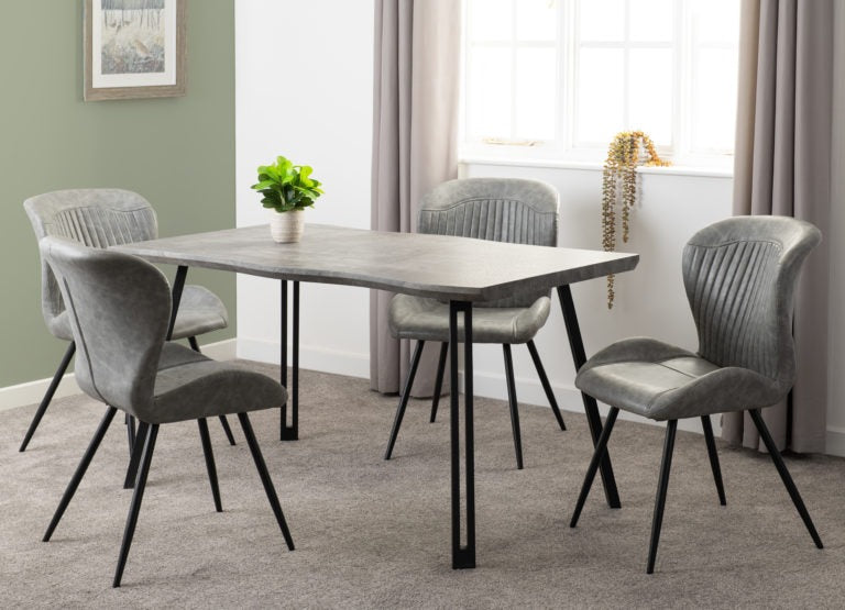 Quebec Wave Edge Dining Set