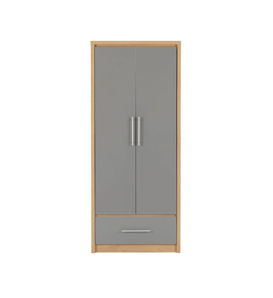 Seville 2 Door 1 Drawer Wardrobe