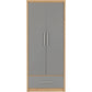 Seville 2 Door 1 Drawer Wardrobe