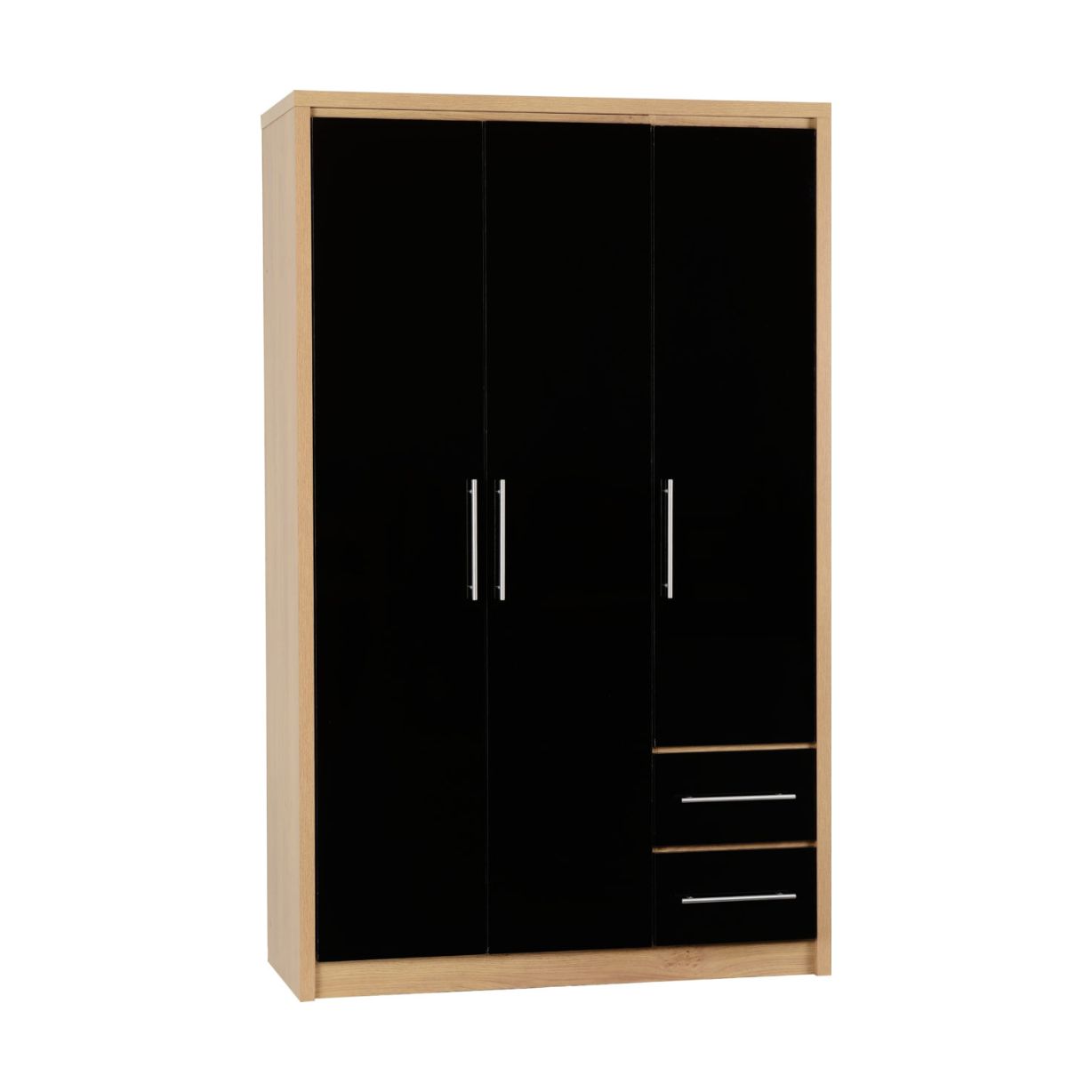 Seville 3 Door 2 Drawer Wardrobe