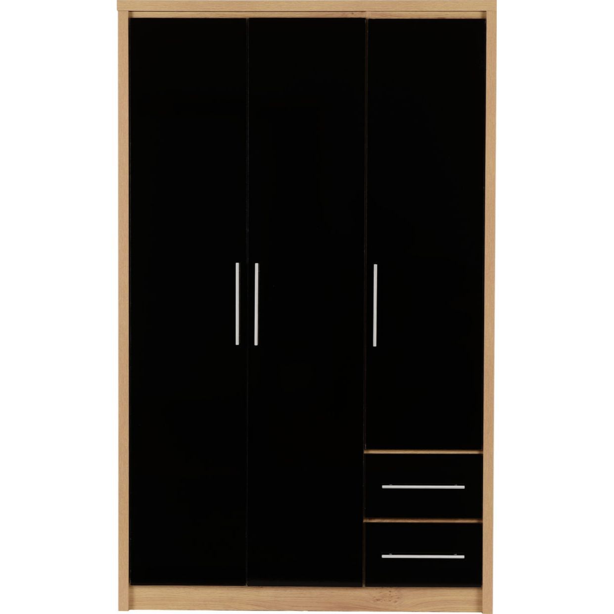 Seville 3 Door 2 Drawer Wardrobe