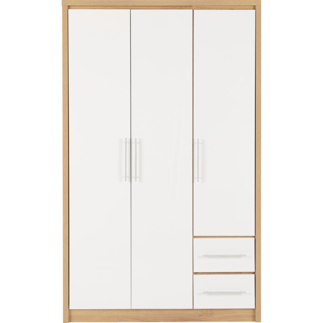 Seville 3 Door 2 Drawer Wardrobe