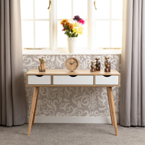 Seville 3 Drawer Console Table