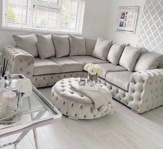 Ashton Corner Sofa With Scatter Back