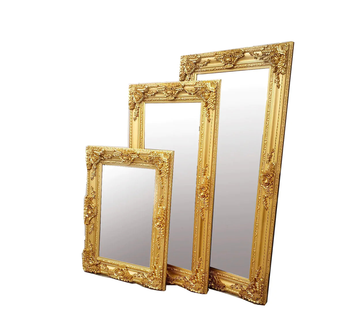 Roma Mirror In Gold