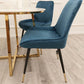 Luna Velvet Dining Chair All Colour