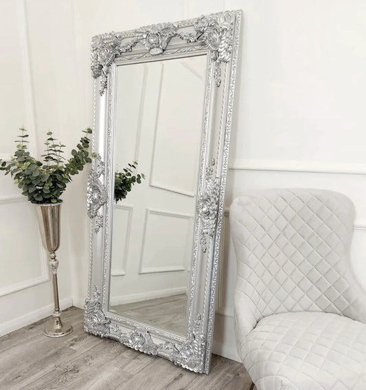 Roma Mirror In Silver