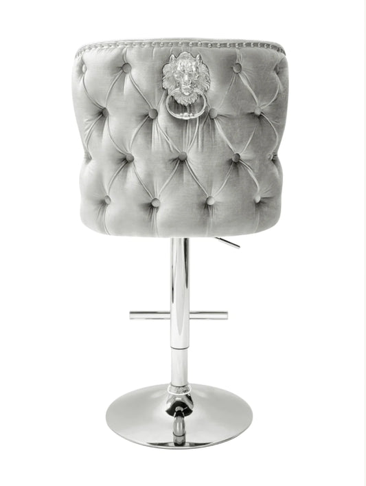 Valentino Lion Knocker Bar Stool