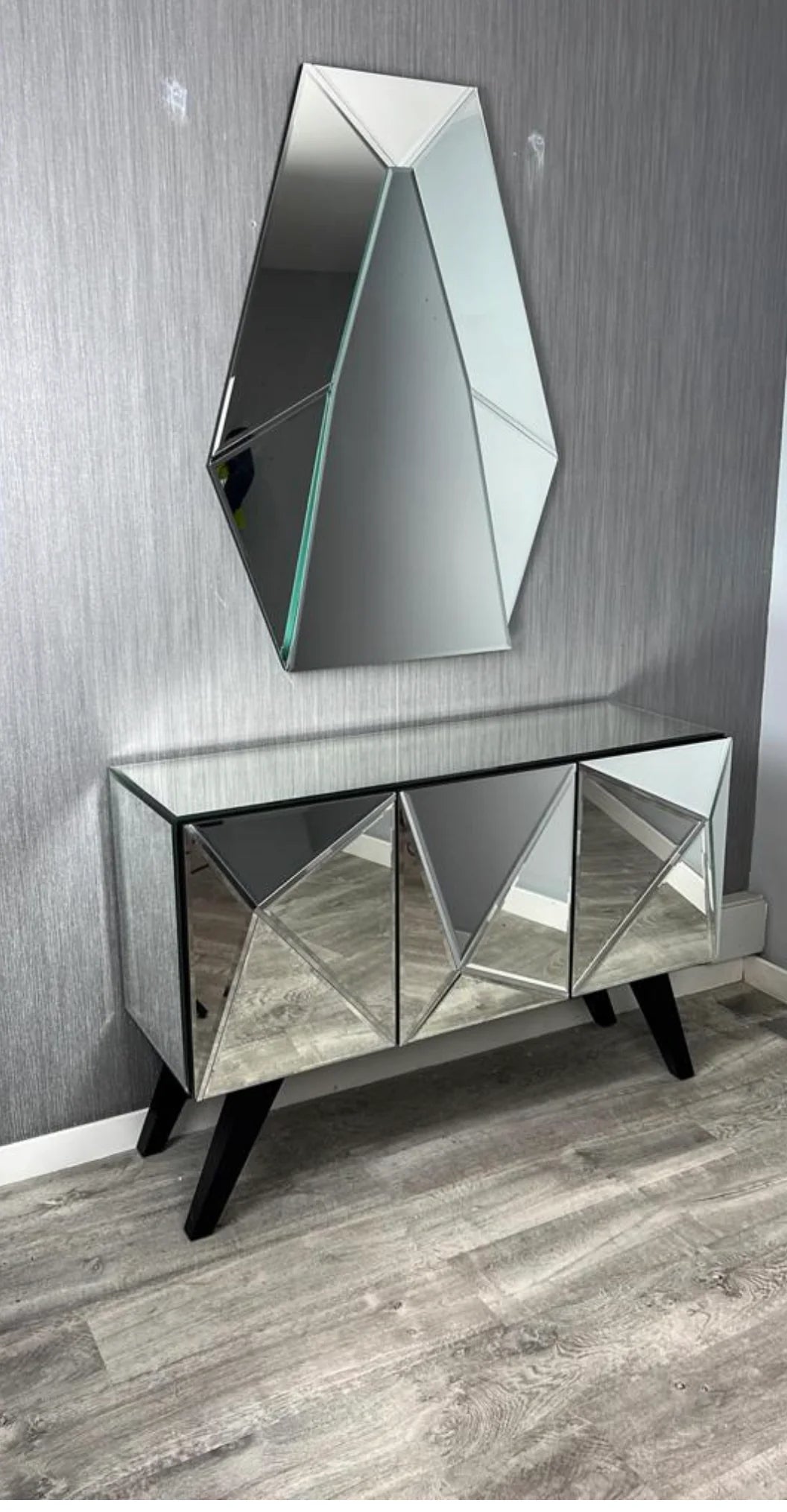 Royal Console Table With Mirror