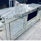 Crushed Diamond Top TV Unit 150