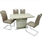 120cm Milan Dining Table With 4 Chairs